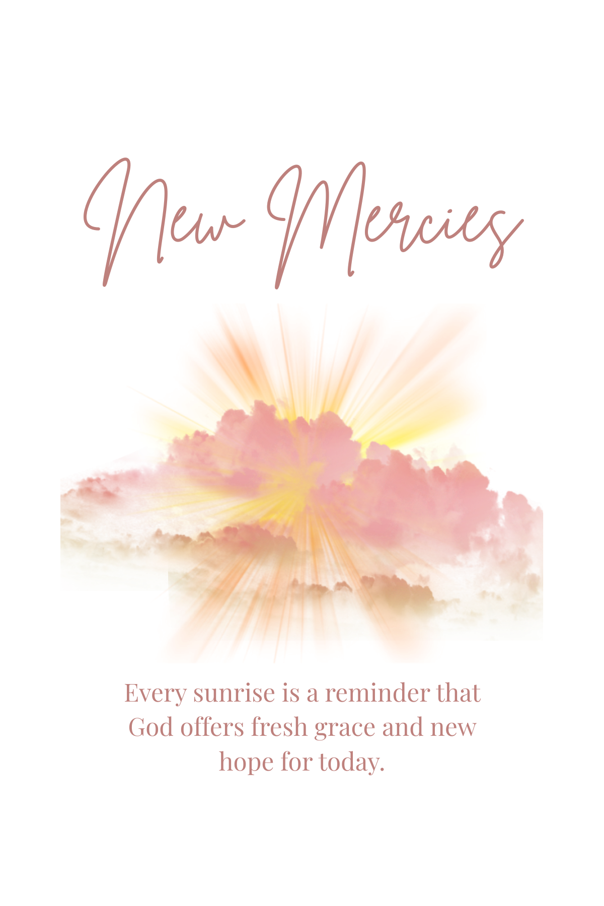 New Mercies
